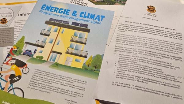 Aigle dévoile son plan climat de première génération